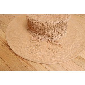 Vintage Straw Beach Hat